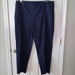 Women’s Navy Pants elastic waist